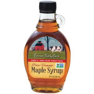 8oz Vermont Maple Syrup Dark Robust